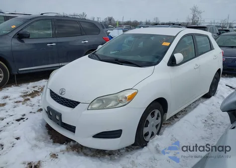 2010 Toyota Matrix from USA, damaged, VIN 2T1KU4EE9AC281764